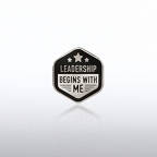 View larger image of Lapel Pin - Leadership Begins with Me Stars