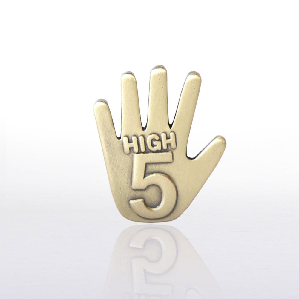 View larger image of Lapel Pin - High 5 - Gold