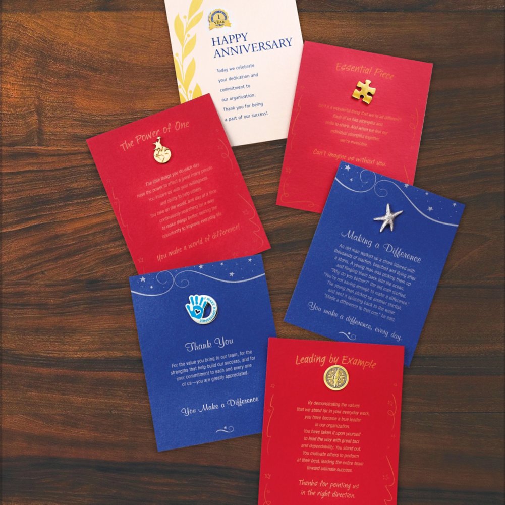 Character Pin - Starfish: Making a Difference - Blue Card