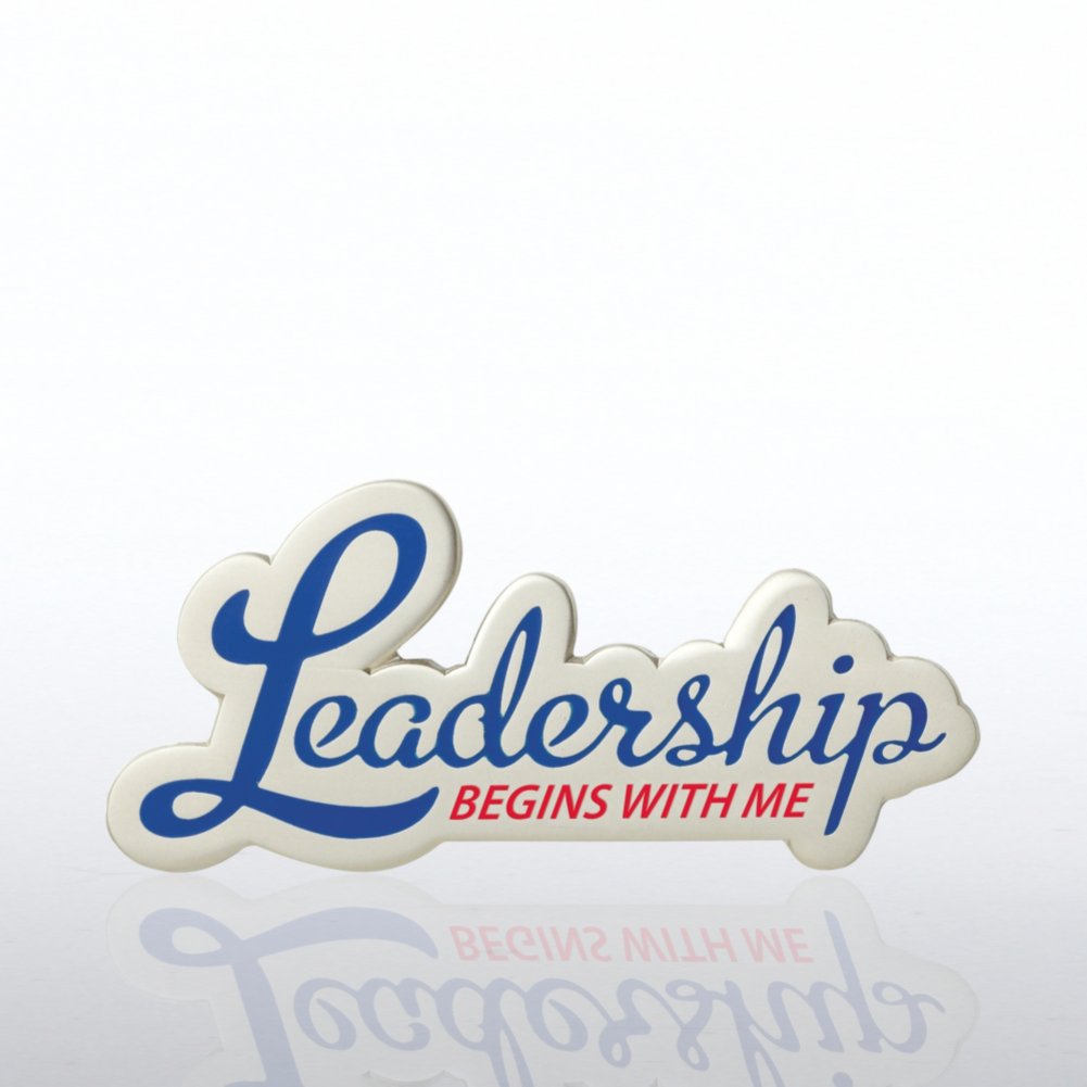View larger image of Lapel Pin - Leadership Begins with Me