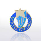 View larger image of Lapel Pin - Exceeding Expectations
