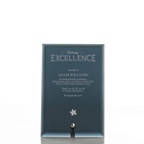 View larger image of Mini Glass Award Plaque - Black
