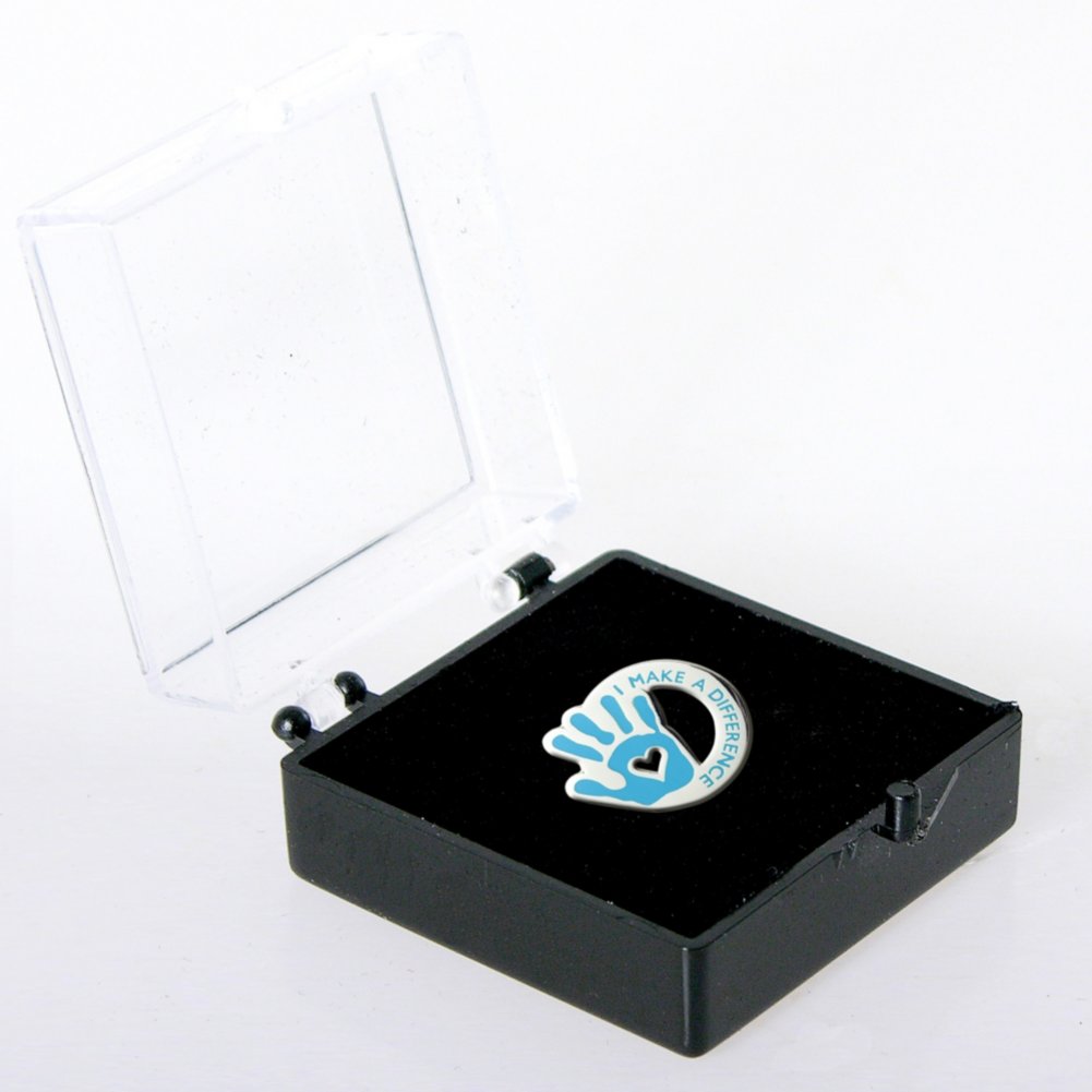 Lapel Pin - I Make the Difference - Heart in Hand