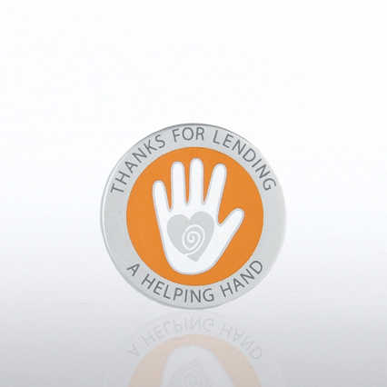 Lapel Pin - Thanks for Lending a Helping Hand