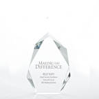 View larger image of Executive Beveled Crystal Trophy - Peak - Small