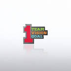View larger image of Lapel Pin - Number 1 Team Vision Goal