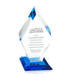 View larger image of Blue Luminary Crystal Award - Diamond