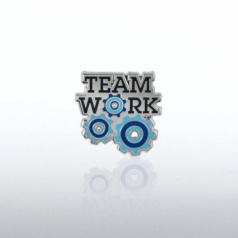 View larger image of Lapel Pin - Teamwork Gears
