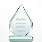 View larger image of Premium Jade Trophy - Beveled Flame