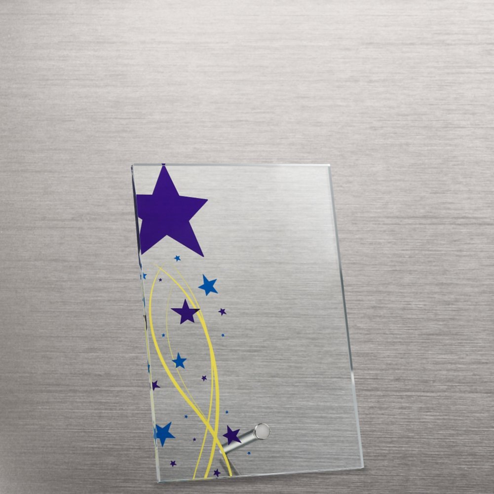 Mini Acrylic Award Plaque - Shining Star