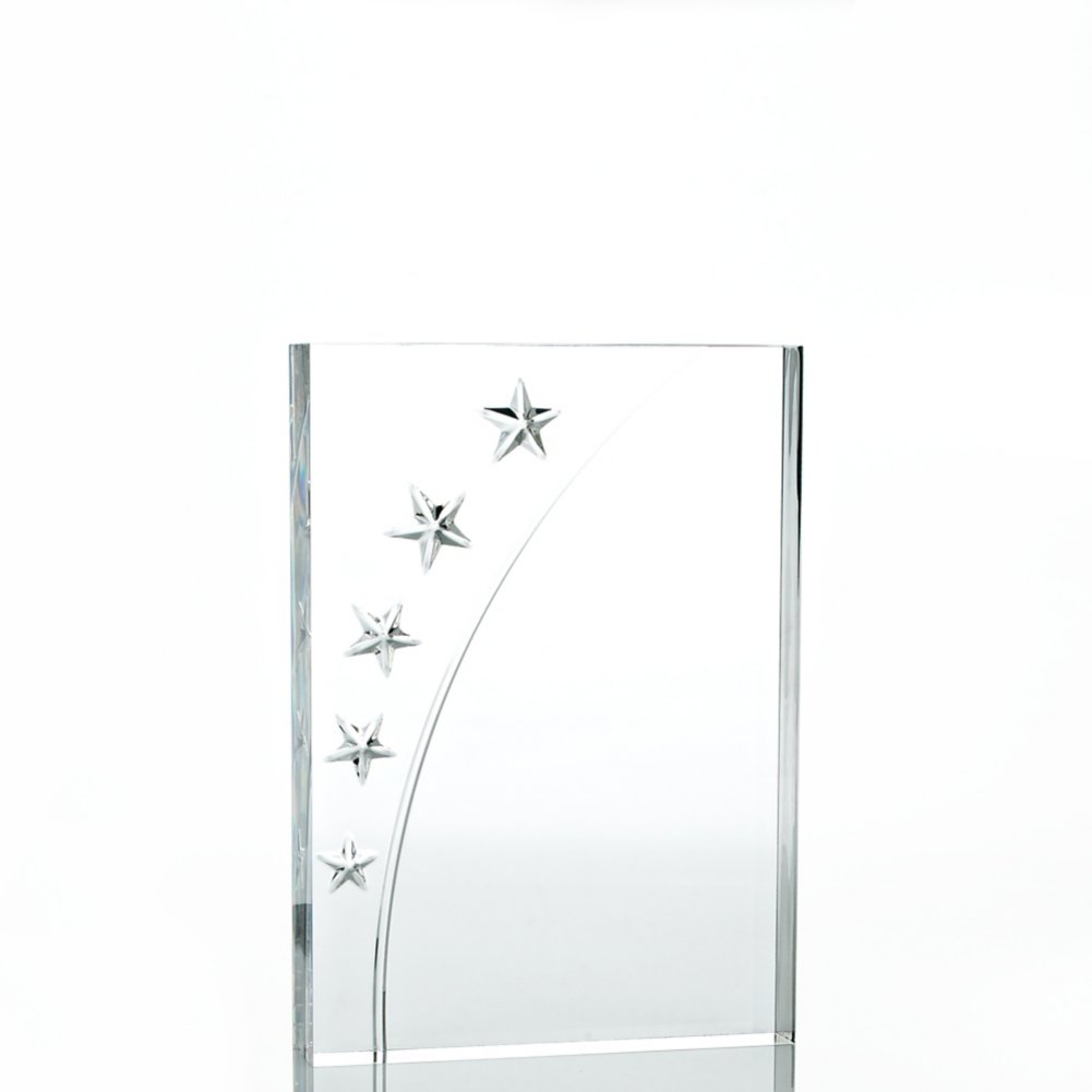Star Acrylic Trophy - Rectangle