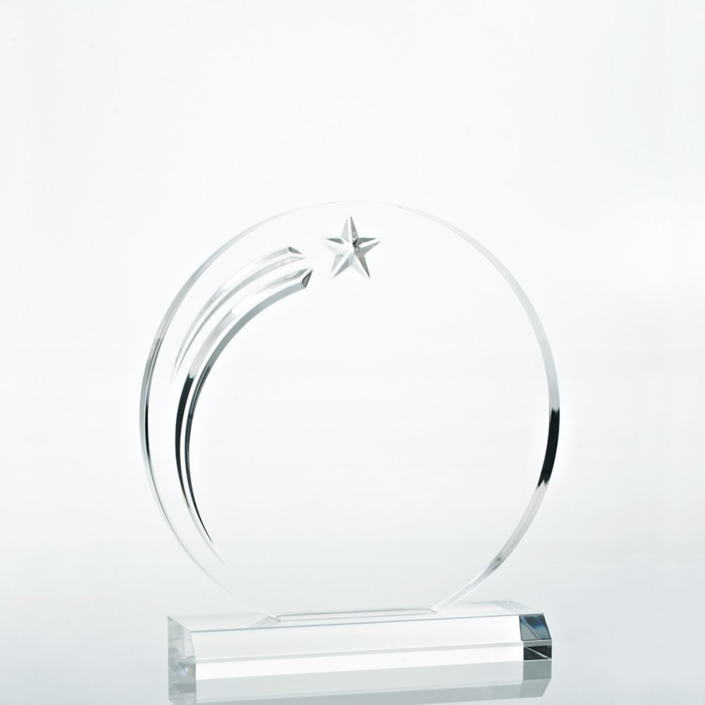 Star Acrylic Trophy - Circle