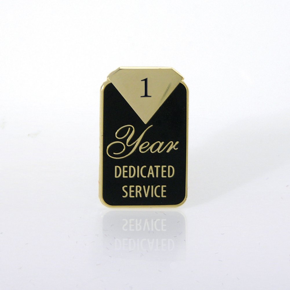 Anniversary Lapel Pin - Dedicated Service