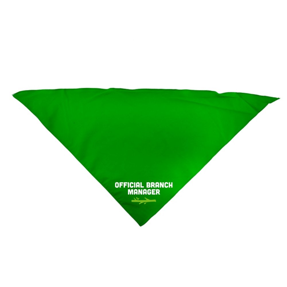 Punny Pet Bandanas - 2 Pack Blue and Green