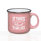 View larger image of Classic Campfire Mug - Takes a Big Heart