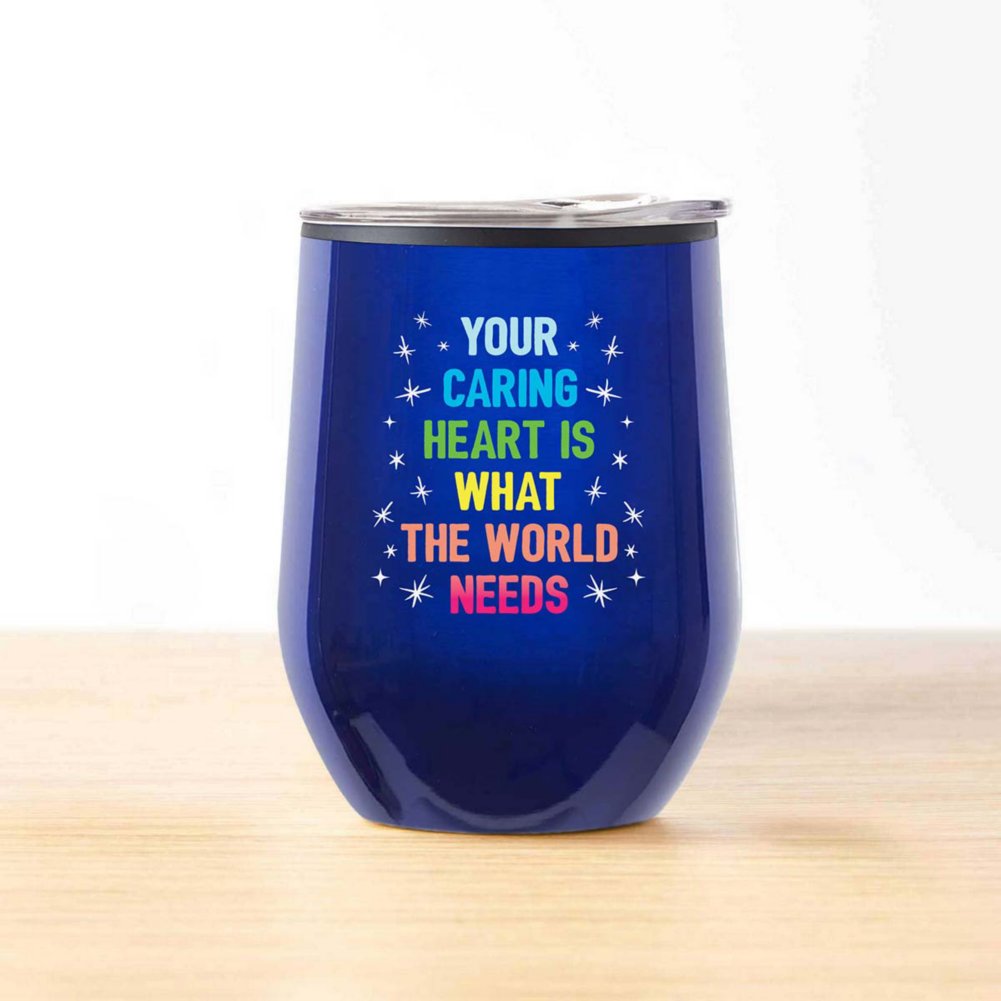 Cheers! Wine Tumbler - Your Caring Heart