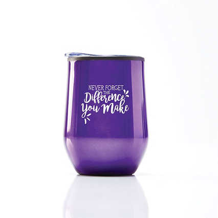 Cheers! Wine Tumbler - Difference You Make