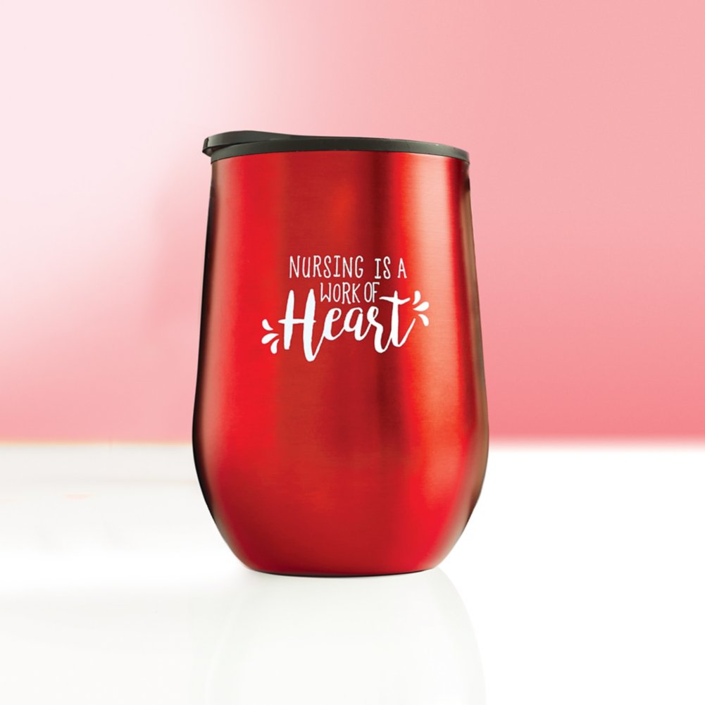 View larger image of Value Wine Tumbler - Work of Heart