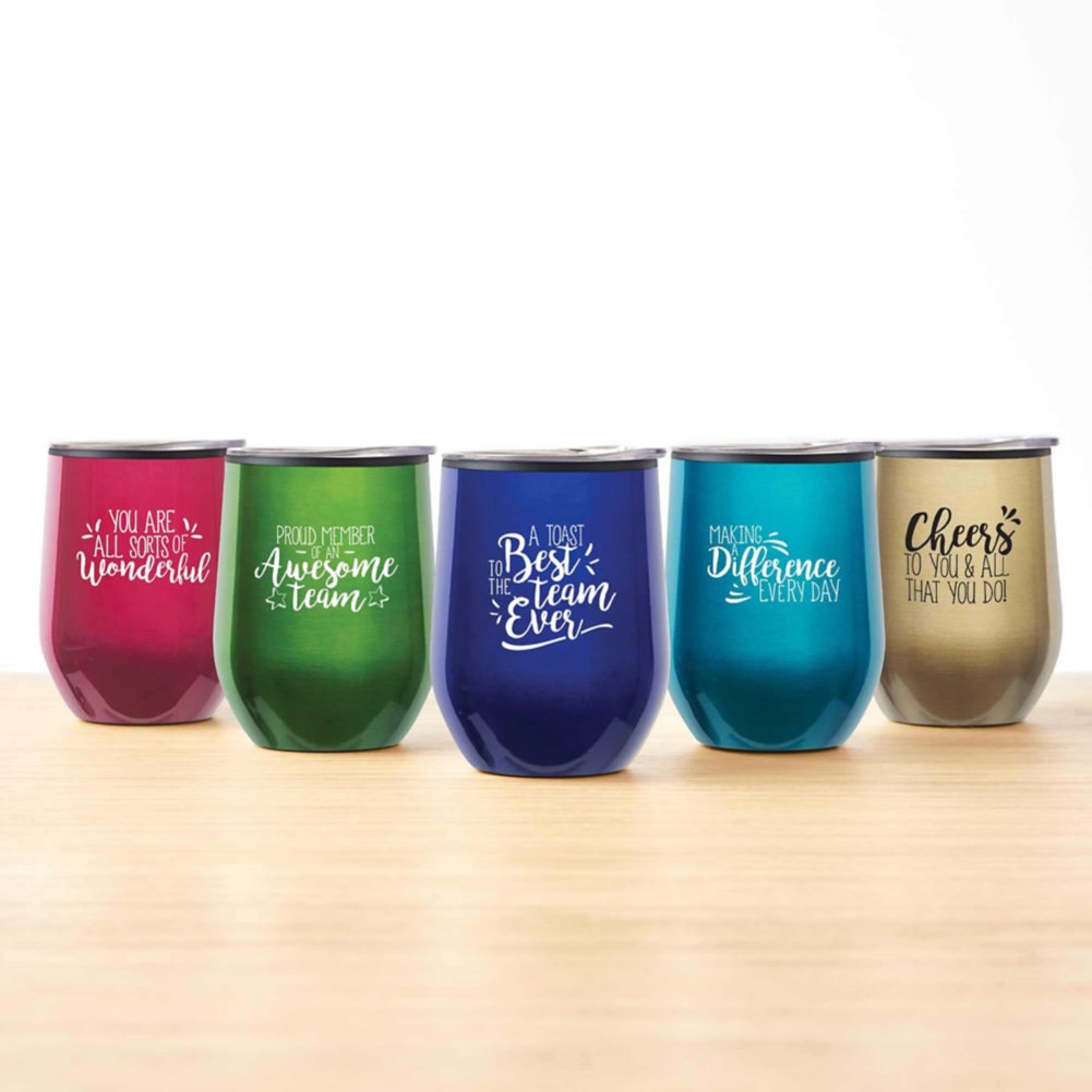Cheers! Wine Tumbler - Making a Difference