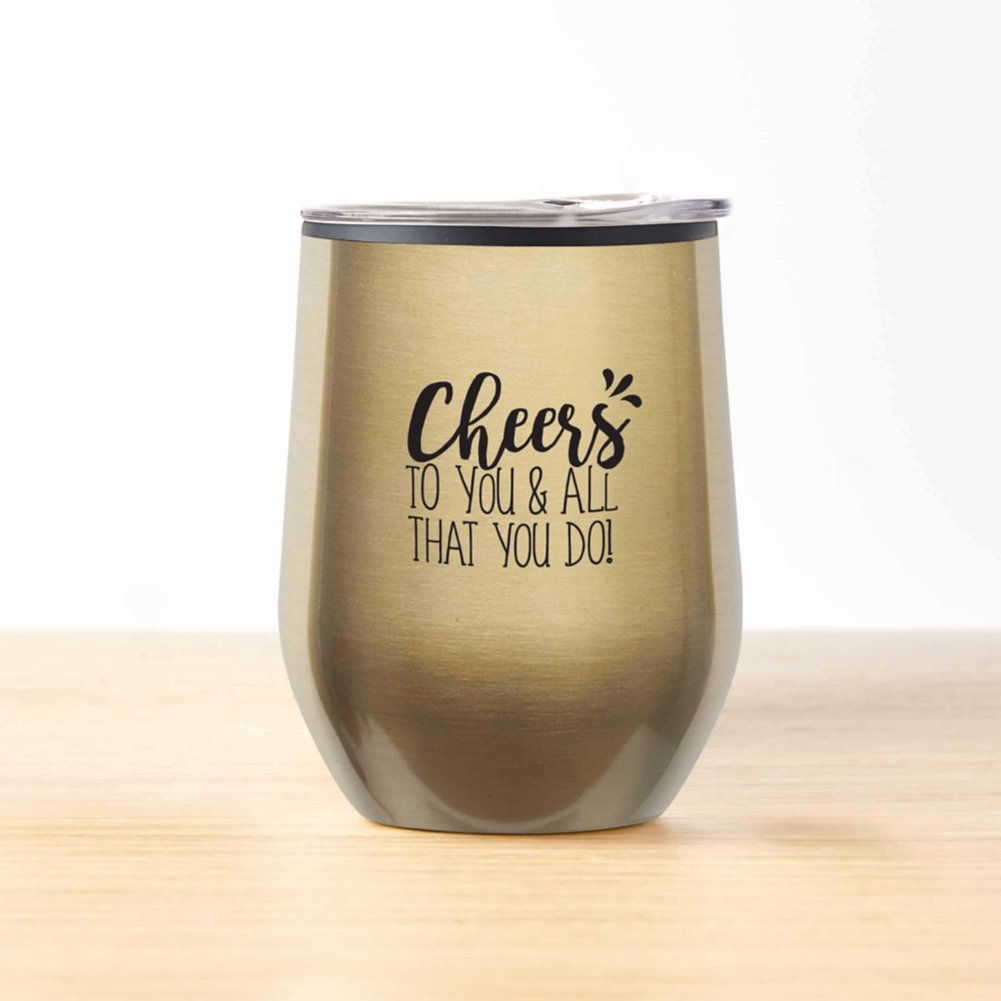 View larger image of Cheers! Wine Tumbler - Cheers to You