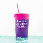 View larger image of Stadium Color Changing Cup - What Legends are Made Of