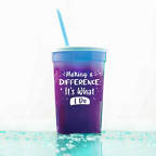 View larger image of Stadium Color Changing Cup - Making a Difference