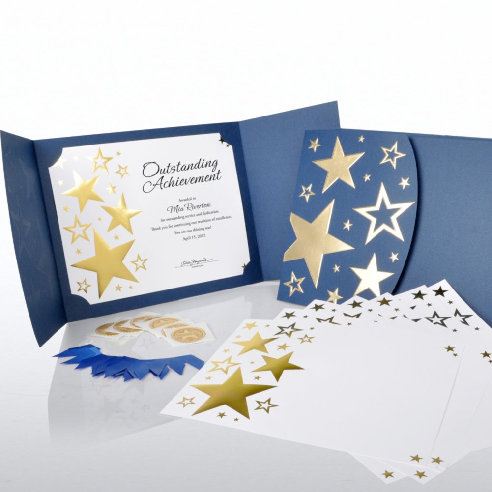 View larger image of Certificate Paper Bundle - Bright Stars Bundle