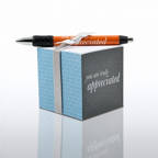 View larger image of Note Cube & Pen Gift Set - You are Truly Appreciated