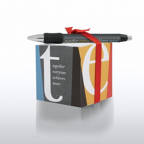 View larger image of Note Cube & Pen Gift Set - TEAM