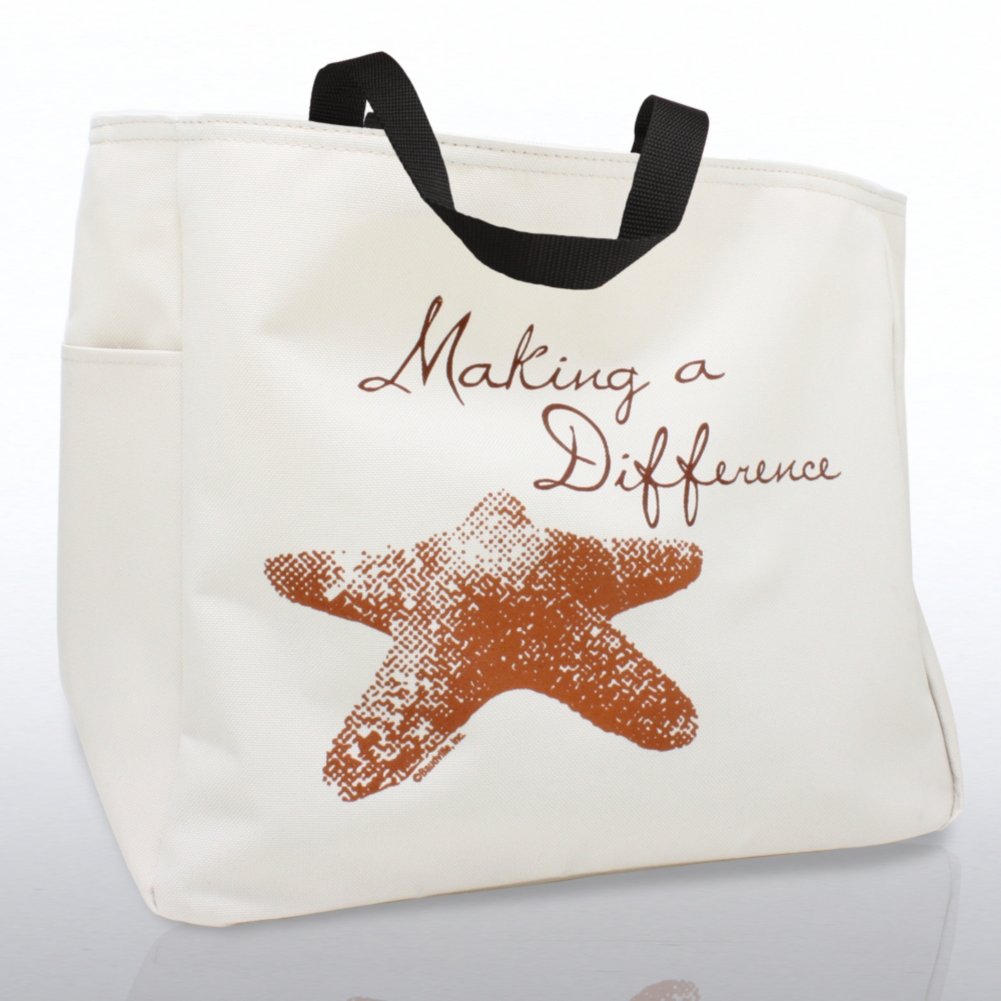 Tote Bag Starfish Making a Difference Baudville