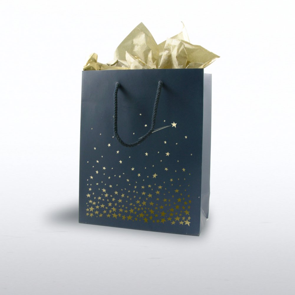 gift bags and paper