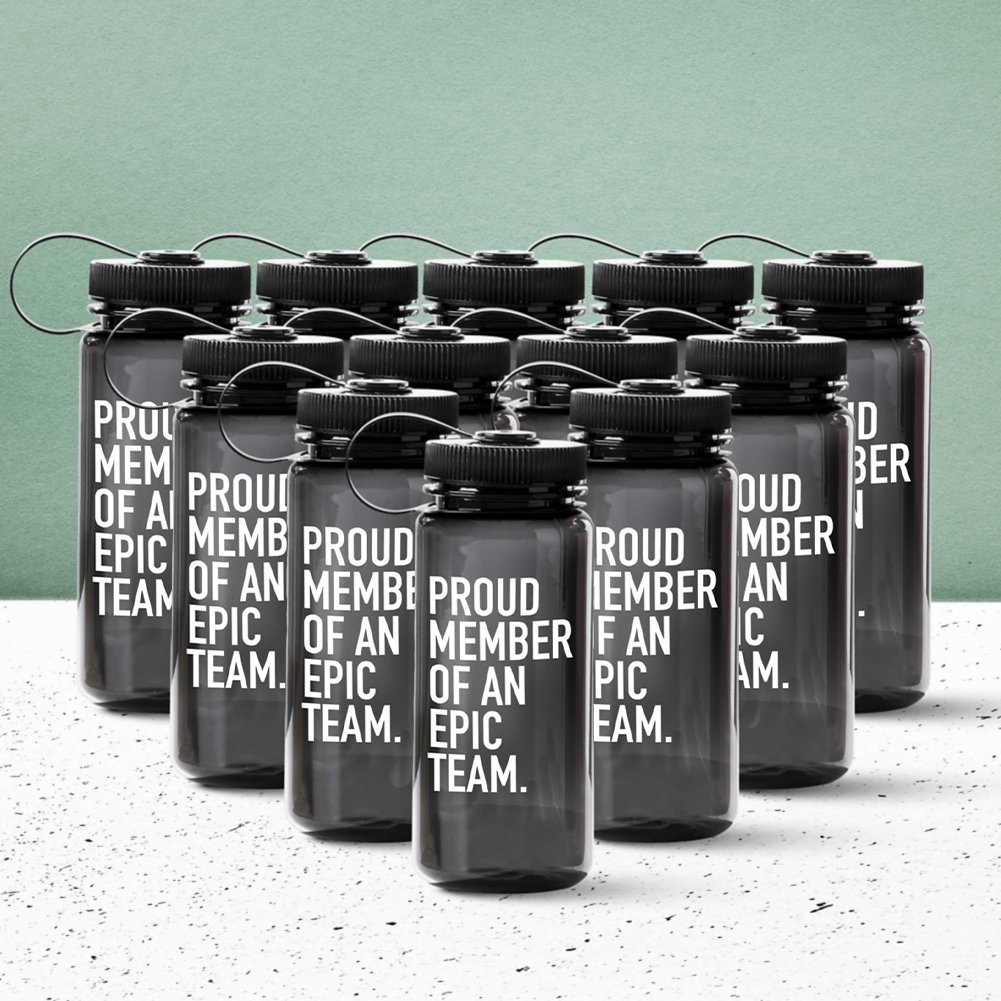 View larger image of Value Wide Mouth Wellness Bottle - Epic Team - 12pk