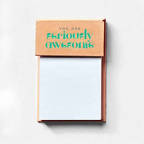 View larger image of Value Sticky Notepad - You Are Seriously Awesome
