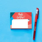 View larger image of Pop-Up Sticky Notes and Pen Set - Thanks