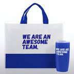 View larger image of Tumbler and Tote Value Gift Set - We Are An Awesome Team