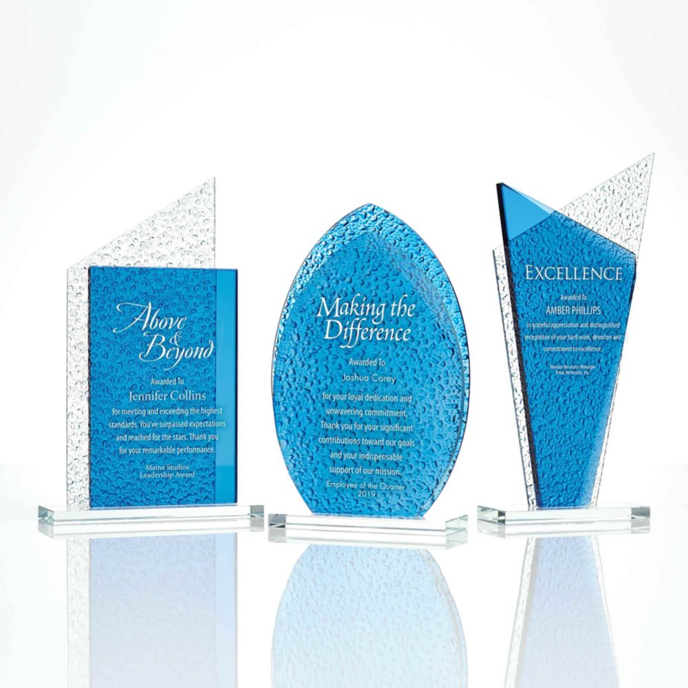 Textured Glass Award Peak