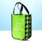 View larger image of Buffalo Check Tote Bag - You Are Truly Appreciated