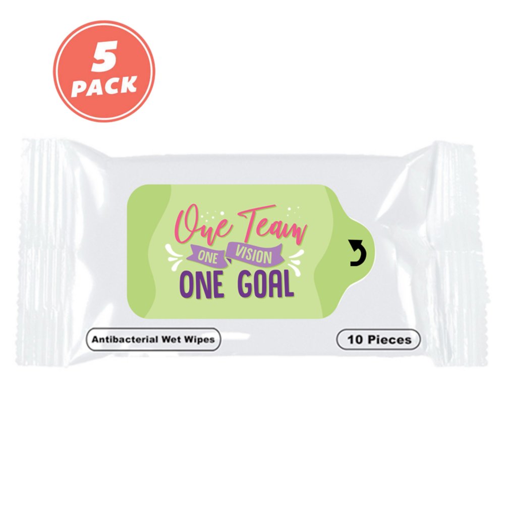 View larger image of Positive Sanitizing Wipes - 5pk - One Team Vision Goal