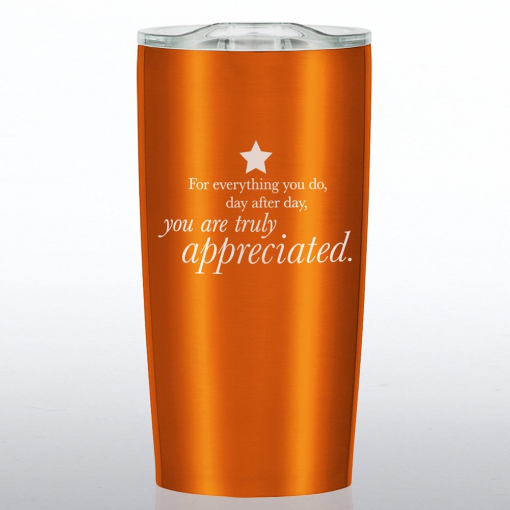 View larger image of The Betti Stainless Travel Mug - You Are Truly Appreciated