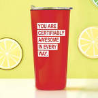View larger image of Road Trip Travel Mug - You Are Certifiably Awesome