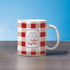 View larger image of Classic Buffalo Check Mug - 2020 The Year We Learned We are Better Together