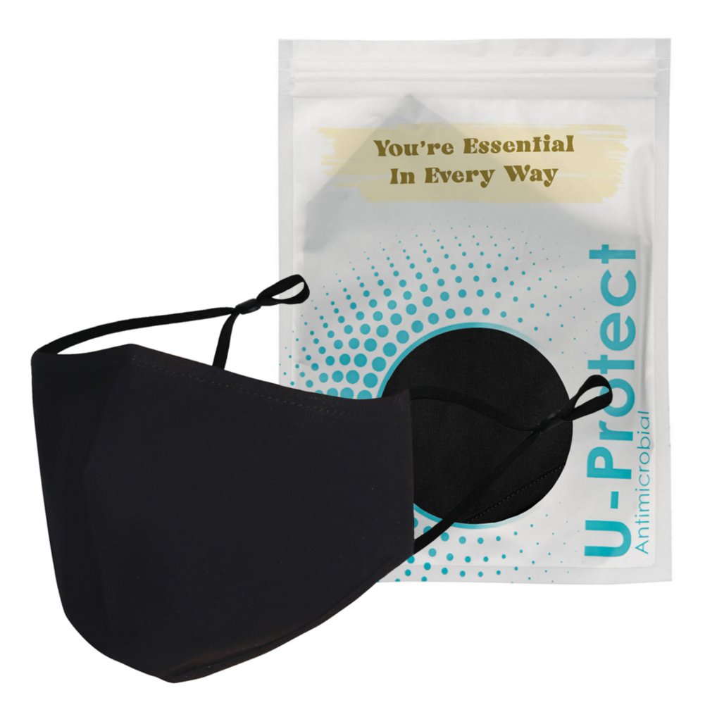 View larger image of Anti-Microbial Face Mask in Pouch - You're Essential
