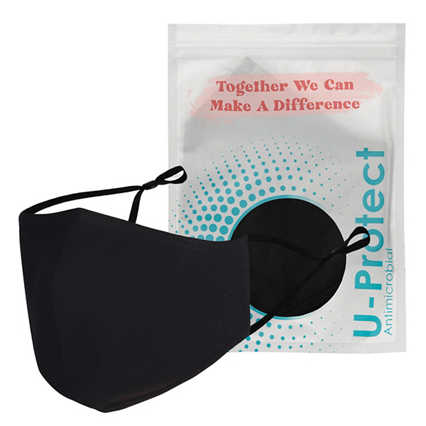 Anti-Microbial Face Mask in Pouch - Together We Can