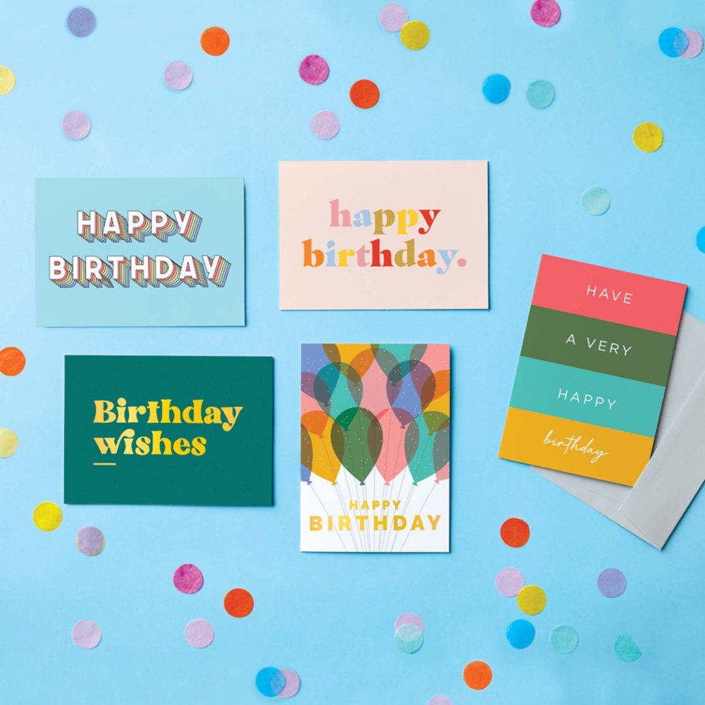 View larger image of Classic Corporate Birthday Card Set