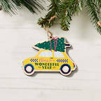 View larger image of Classic Wooden Ornament - Cheers to a Wonderful Year