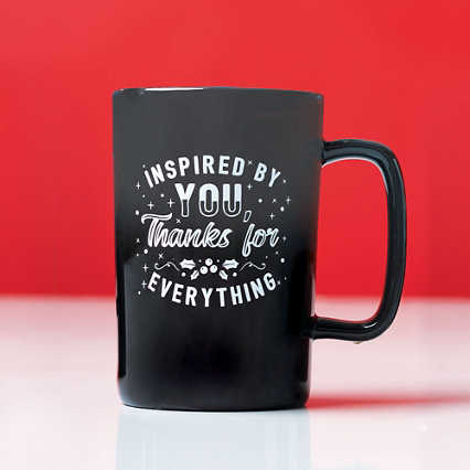 Dazzling Ombre Mug - Thanks for Everything