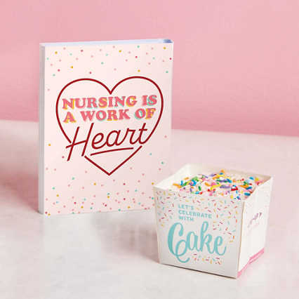 Appreciation Cake Card - Work of Heart