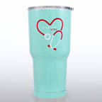 View larger image of Big Sip Stainless Steel Tumbler - Stethoscope: We Appreciate