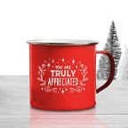 View larger image of Value Classic Enamel Mug - Truly Appreciated