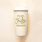 View larger image of Perfectly Pastel Wheat Tumbler - You Are Truly Appreciated